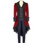 Steampunk Black Gothic Victorian Ladies Tuxedo Jacket