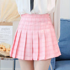 Women's College Style Uniform Skirt