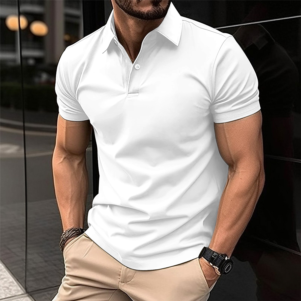 Men's Short Sleeve Polo Shirt