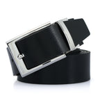 Men's Casual Leather Belt with Pin Holes