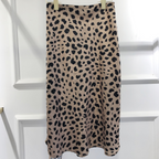 Women's Leopard Print Skirt