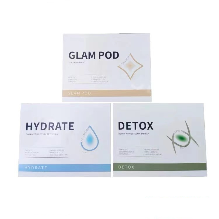 Skincare Liquid Boxes: Detox, Illuminating, Glam, Hydration Skincare Unbranded Main image