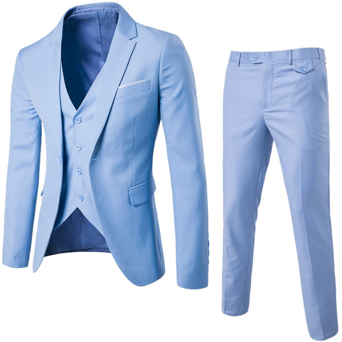 Men's Casual Suit for Business and Wedding Attire