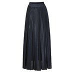 Women's Pleated Maxi Skirt