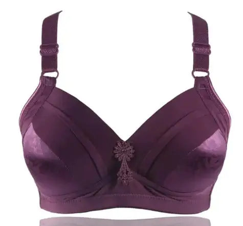 Breathable Cotton Bralette Fashion Lingerie Wire Free Plus Size Main image