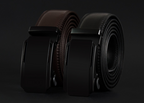 Men's Genuine Leather Automatic Buckle Belt