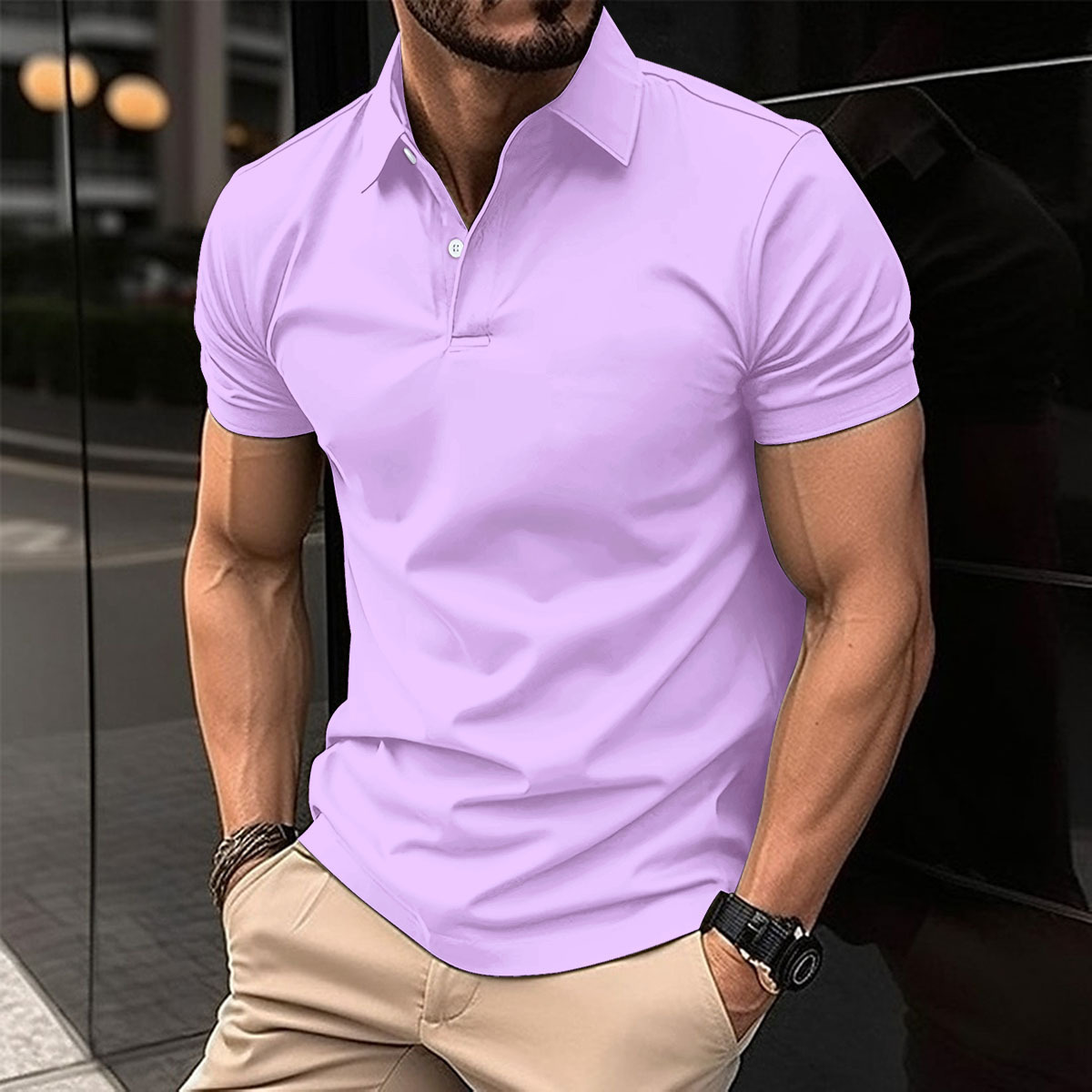 Men's Short Sleeve Polo Shirt