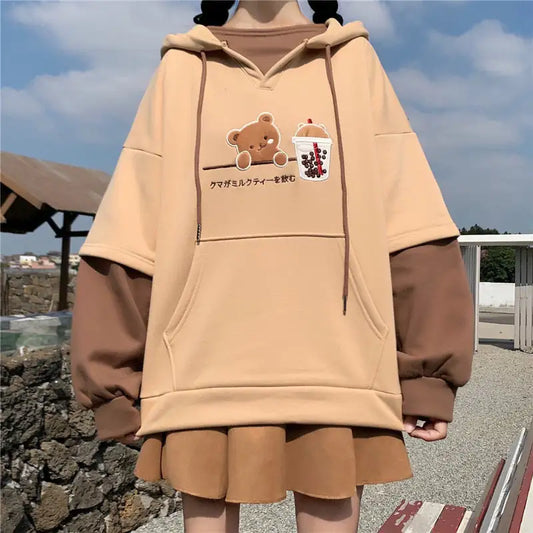 Cute Bear Anime Sweatshirt Hoodie