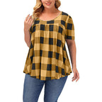 Women's Plus Size Casual Loose Tops