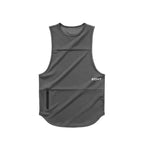 Men's Bodybuilding Sleeveless Workout Tank Top Men's Tank Top Unbranded Dark grey XL