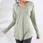 Women's  Casual Loose Thin Sports Tops