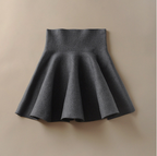 Women's Knitted Under Midi Skirt Women's Skirt Unbranded Grey One Size