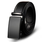 Men's Premium Leather Belt with Automatic Buckle