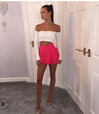 Women's Ruffled Pencil Skirt