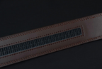 Men's Genuine Leather Automatic Buckle Belt