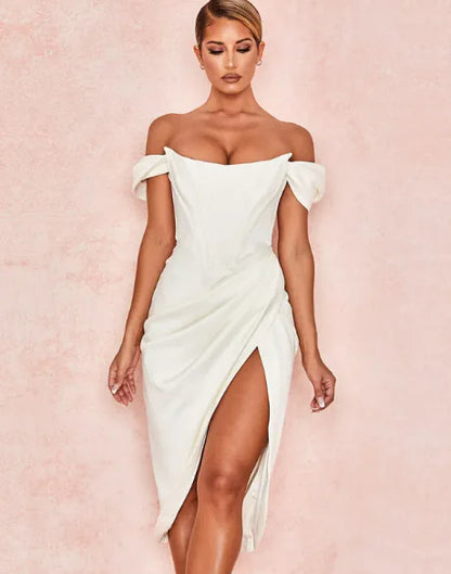 Women's Elegant Backless Dress