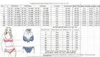 Women's Sexy Solid Print Bikini Set