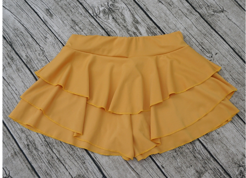 Women's Ruffled Pencil Skirt