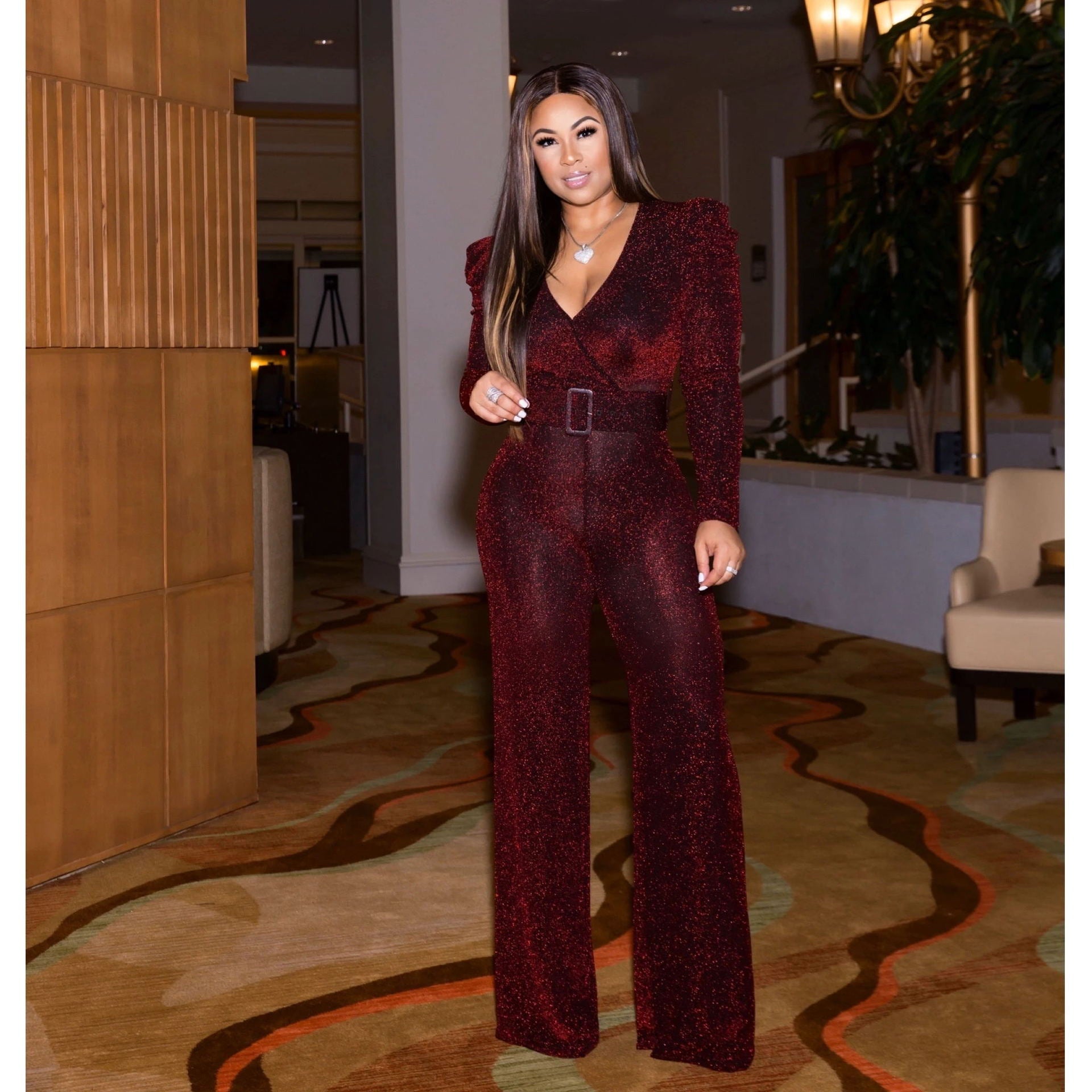 High Elasticity Nylon Jumpsuit for Women