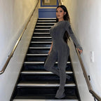 Women's Autumn Skinny Denim Jumpsuit