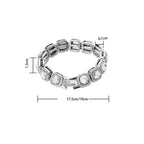 Men's Rock Sugar Diamond Bracelet Men's Bracelet Unbranded