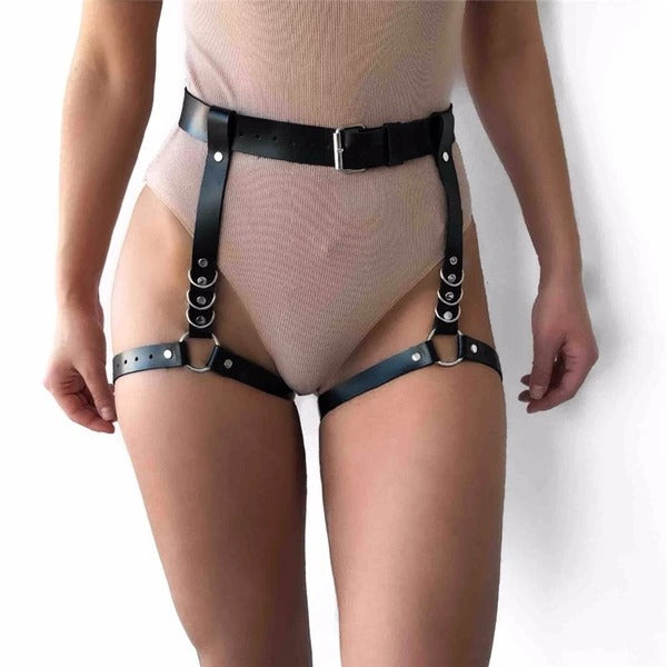 Women's High Waist Suspender Belt For Lingerie Binding