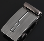 Men's Fashionable Automatic Buckle Leather Belt