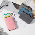 Automatic Pop-Up Aluminum Anti-Theft Card Holder