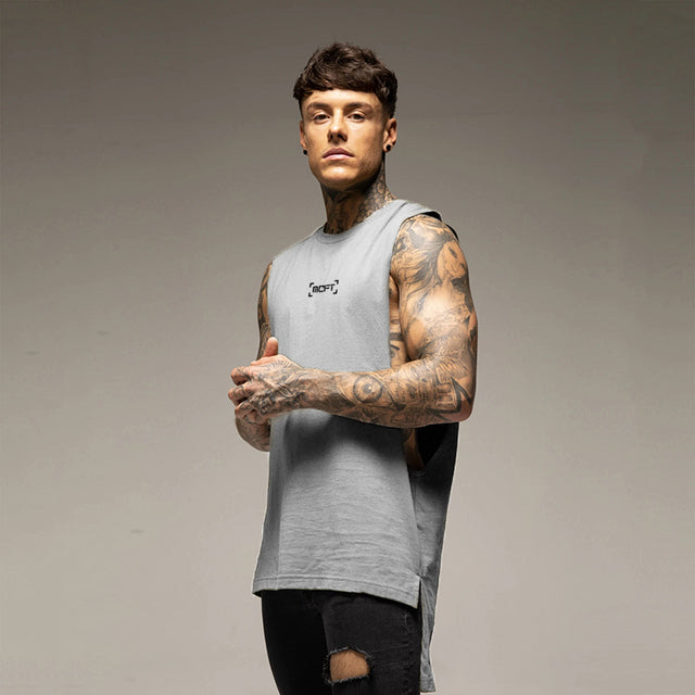 Men's Cotton Hip Hop Bodybuilding Tank Tops
