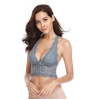 Women's Lace Wireless Front Closure Bra Lingerie Women's Bras Unbranded