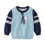 Boys Cartoon Long Sleeved Sweater