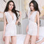 Women's Lace Trim Transparent Sexy Lingerie Women's Lingerie Unbranded White One Size