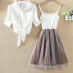 Women's Casual Short Sleeve Cotton Shirt