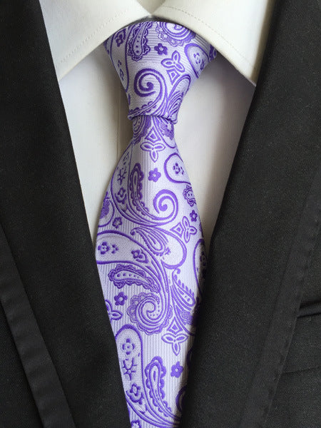 Men's High-Density Paisley Tie