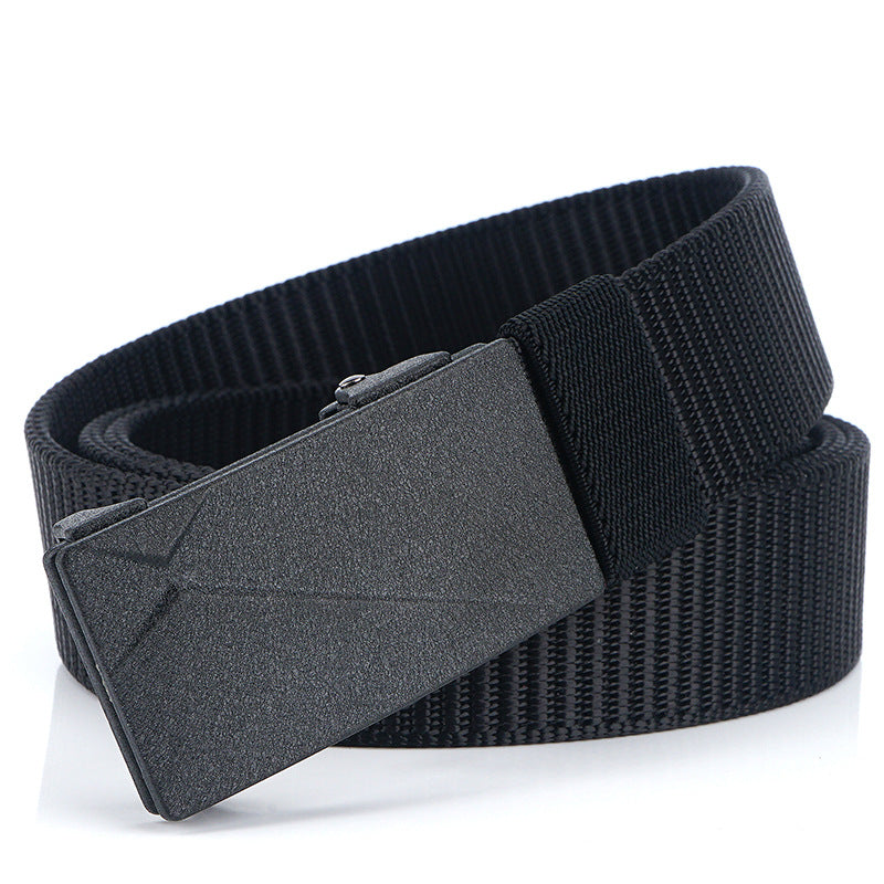 Men's Nylon Belt without Teeth or Holes ILLUSION CO