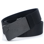 Men's Nylon Belt without Teeth or Holes ILLUSION CO