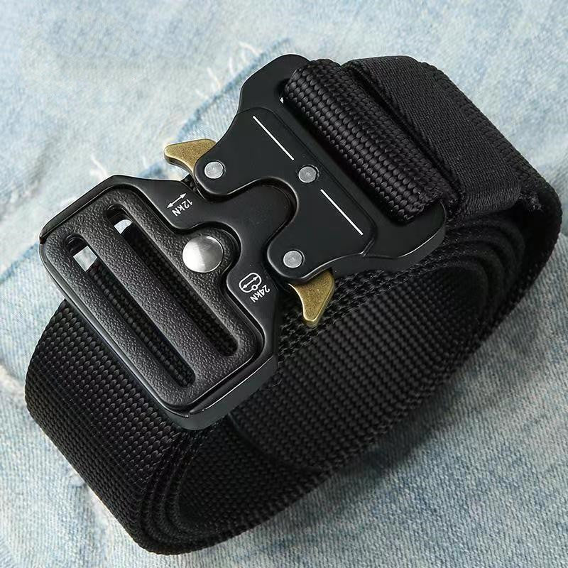 Men's Multifunctional Tactical Canvas Hunting Belt Secondary image