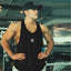 Men's Printed Round Neck Sleeveless Gym Tank Tops