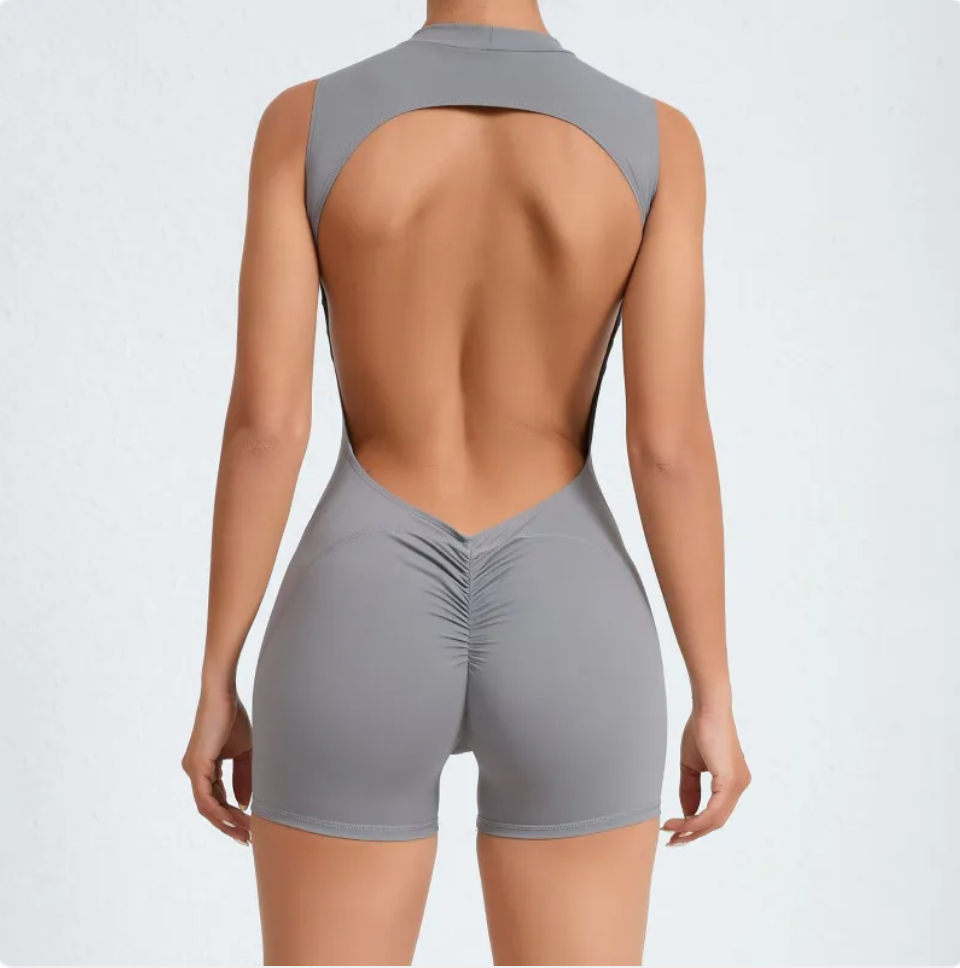 Women's Breezy Backless Yoga Jumpsuit