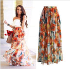Women's Bohemian Maxi Skirt