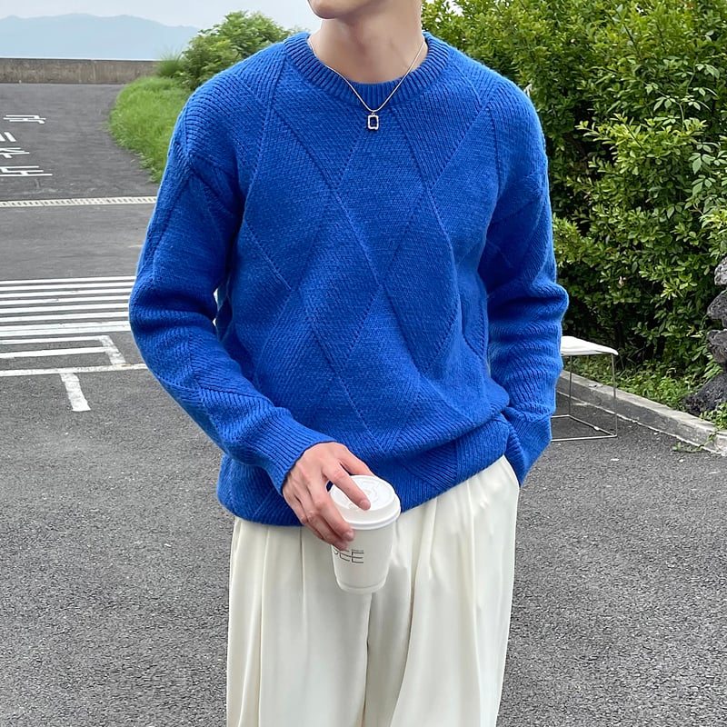 Women's Round Neck Long Sleeve Knit Tops