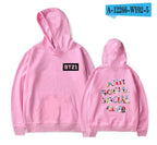 Unisex BTS Cartoon Style Hoodie And Merchandise Hoodie