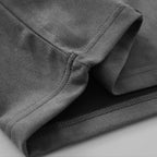 Men Suede Tshirt Reflective Striped