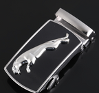 Men's Fashionable Automatic Buckle Leather Belt