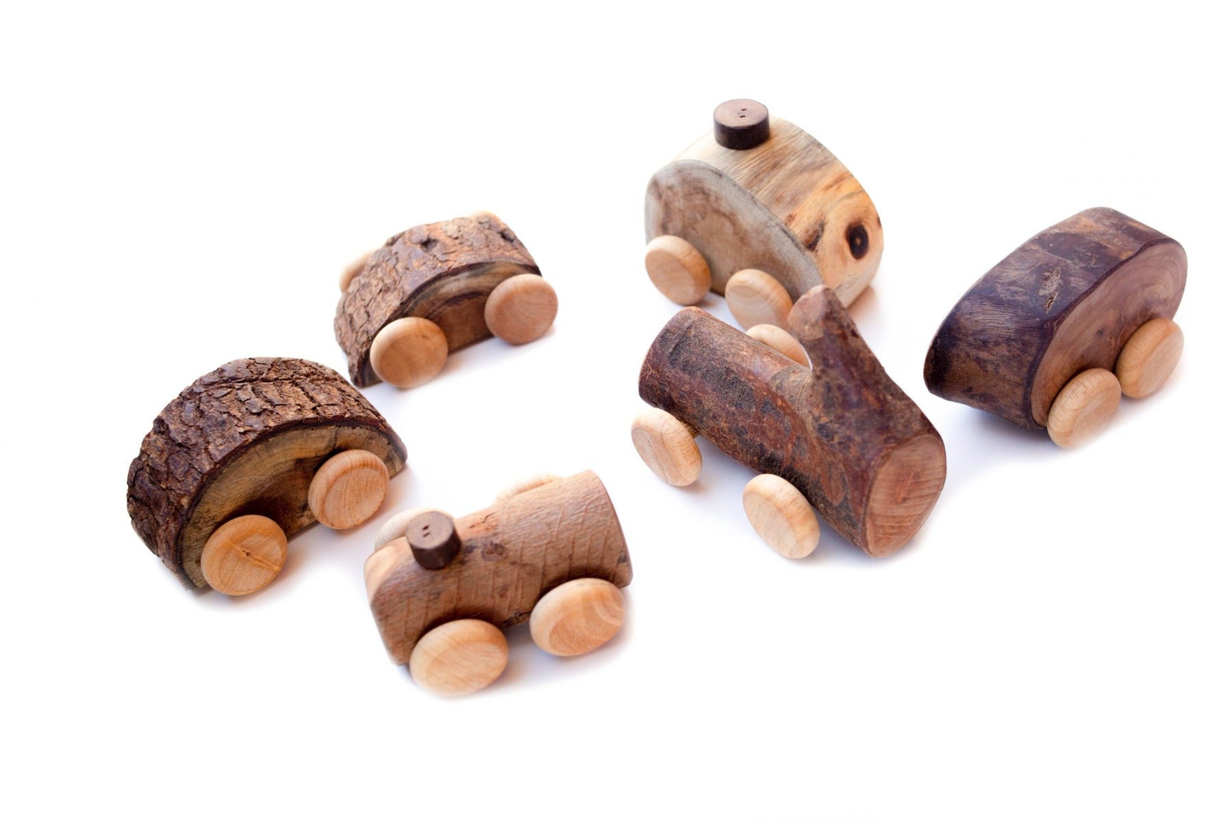 Tree mini Vehicle set of 6 Main image
