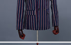 Men's Colorful Double Stripe Tuxedo Suit Set Men's Suits & Tuxedos Unbranded