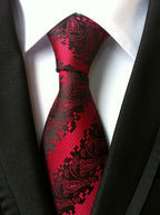 Men's High-Density Paisley Tie