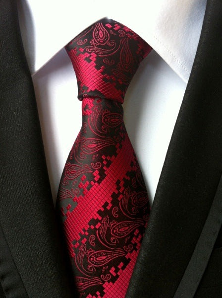 Men's High-Density Paisley Tie