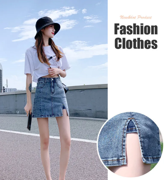 Women's Slit Skirt