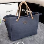 Canvas Tote Bag - Large Capacity Handheld Bag